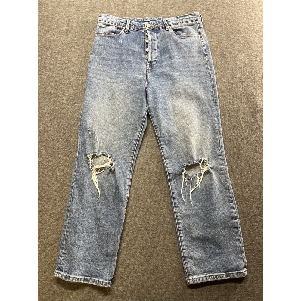 Blank NYC women's jeans the Baxter rib cage straight leg size‎ 30